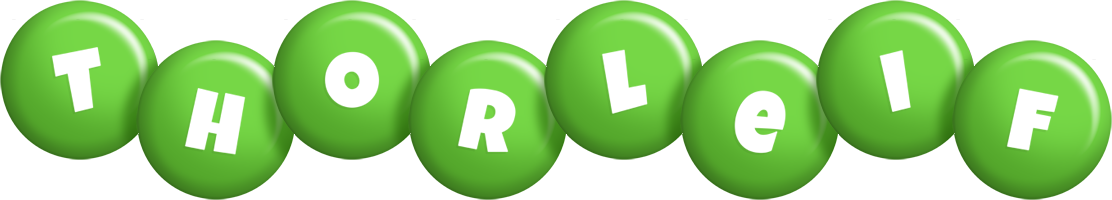 Thorleif candy-green logo