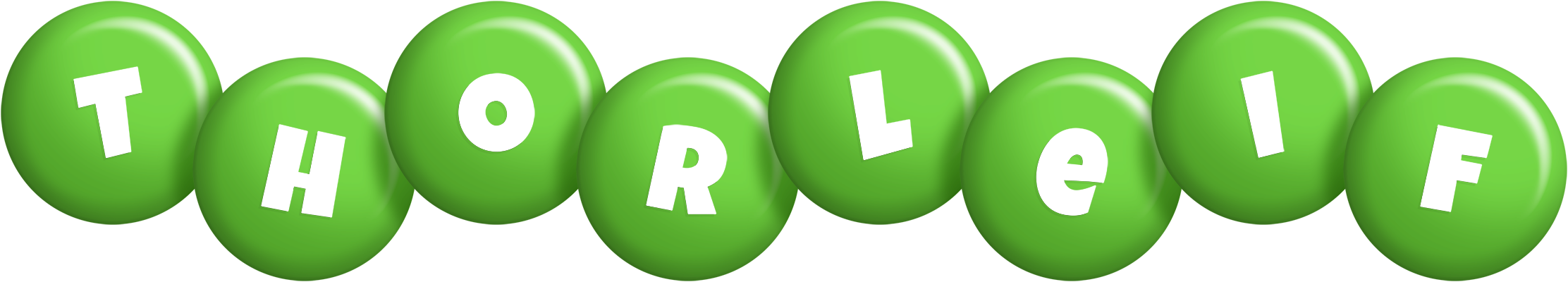 Thorleif candy-green logo