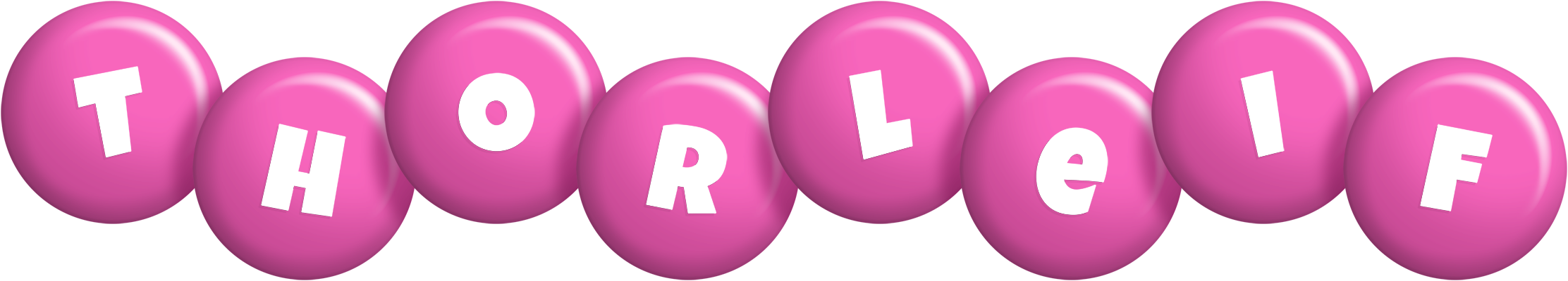 Thorleif candy-pink logo