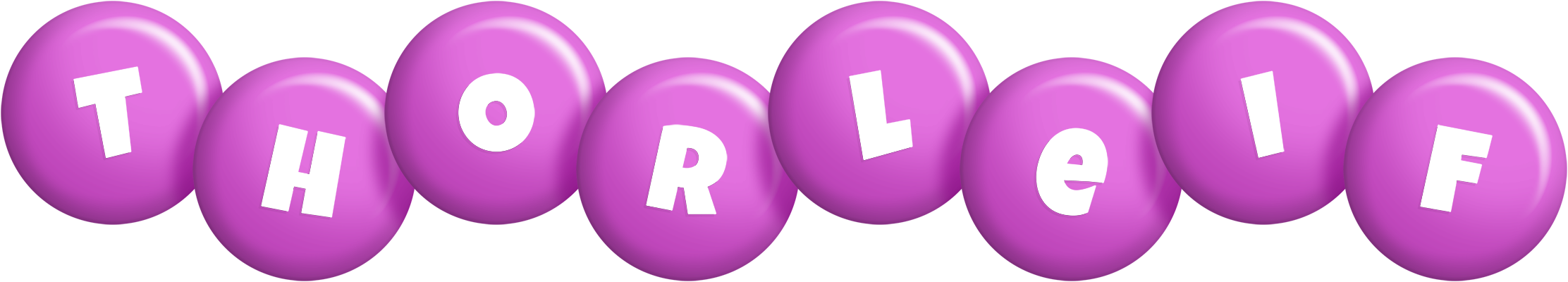 Thorleif candy-purple logo
