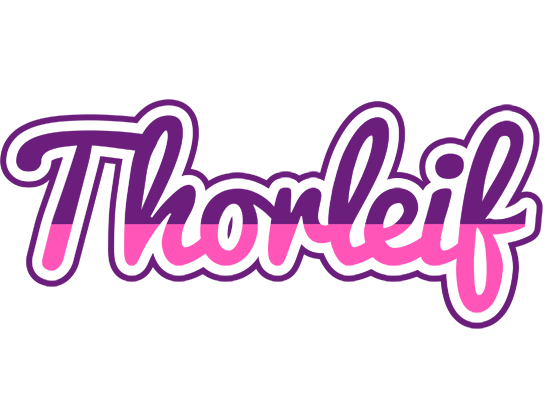Thorleif cheerful logo