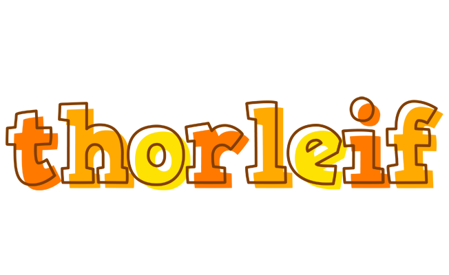Thorleif desert logo