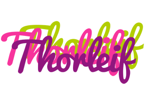 Thorleif flowers logo