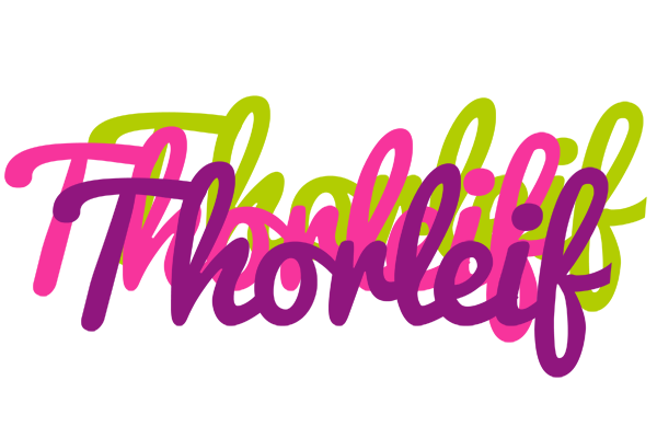 Thorleif flowers logo