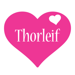 Thorleif love-heart logo