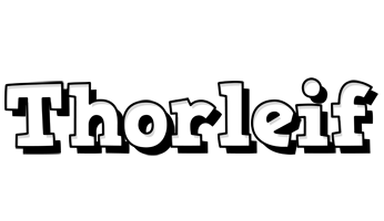 Thorleif snowing logo