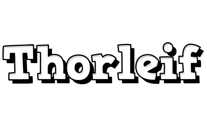 Thorleif snowing logo