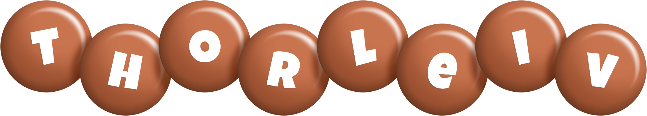 Thorleiv candy-brown logo