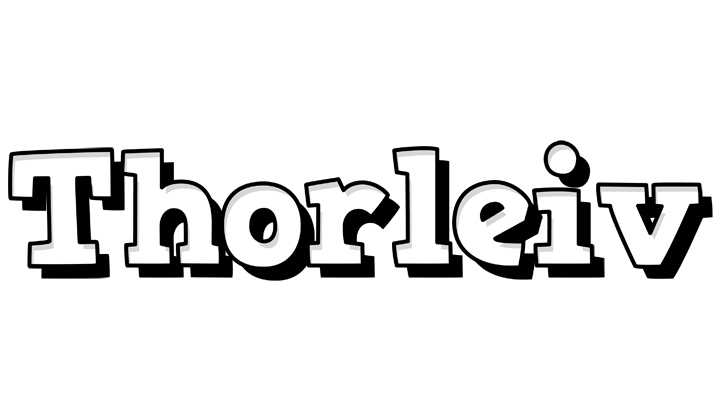 Thorleiv snowing logo