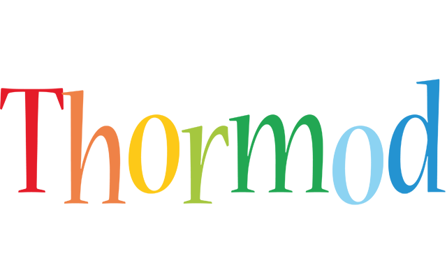 Thormod birthday logo
