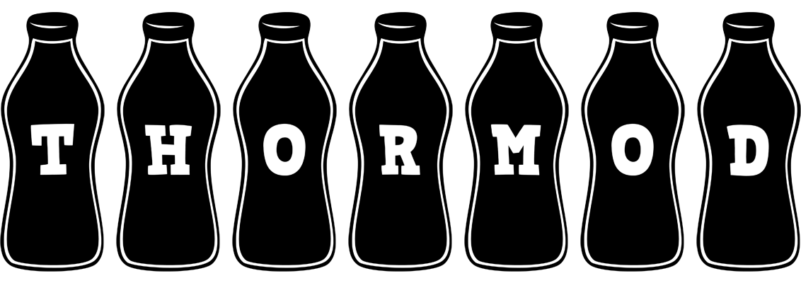 Thormod bottle logo