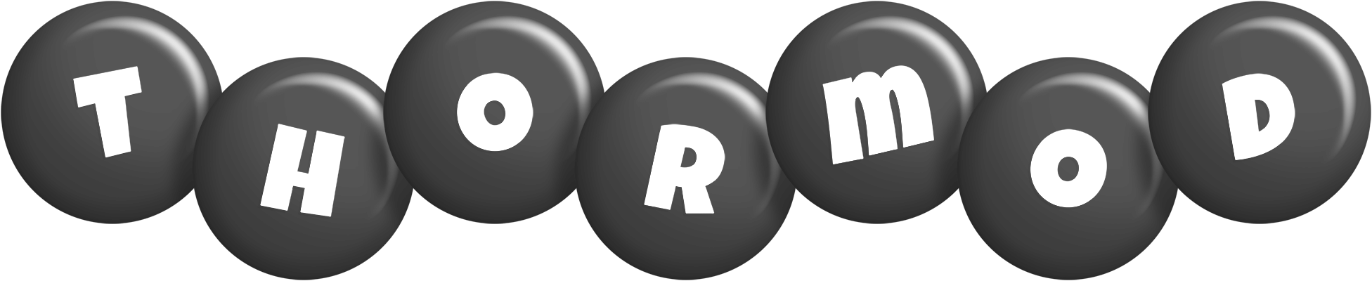 Thormod candy-black logo
