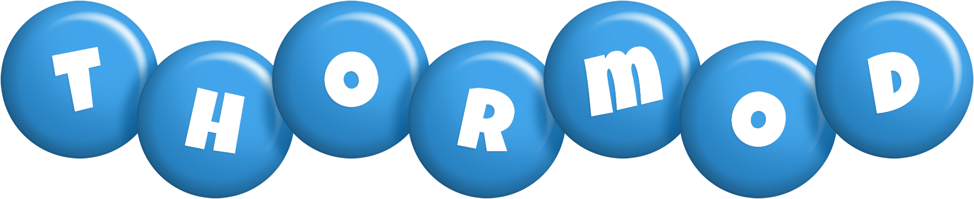 Thormod candy-blue logo