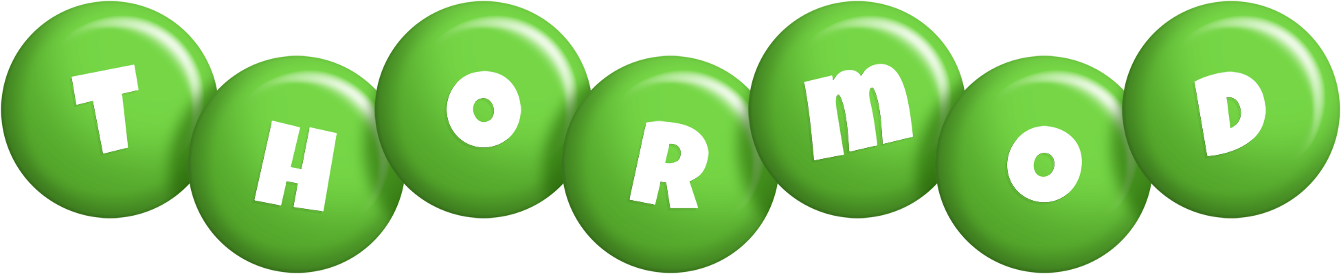 Thormod candy-green logo