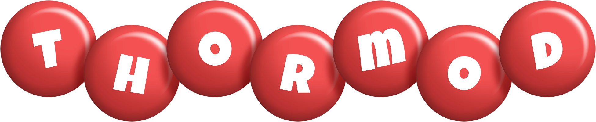 Thormod candy-red logo