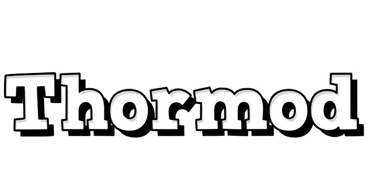 Thormod snowing logo