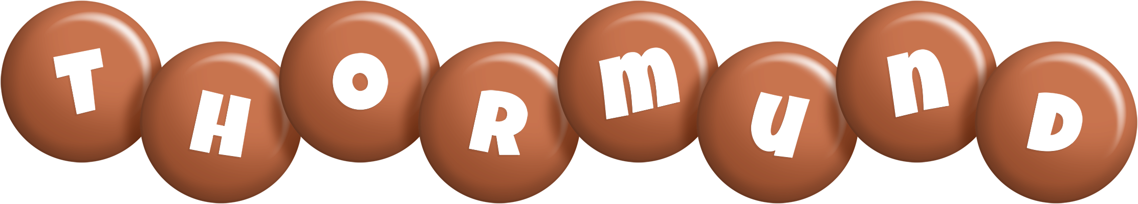 Thormund candy-brown logo