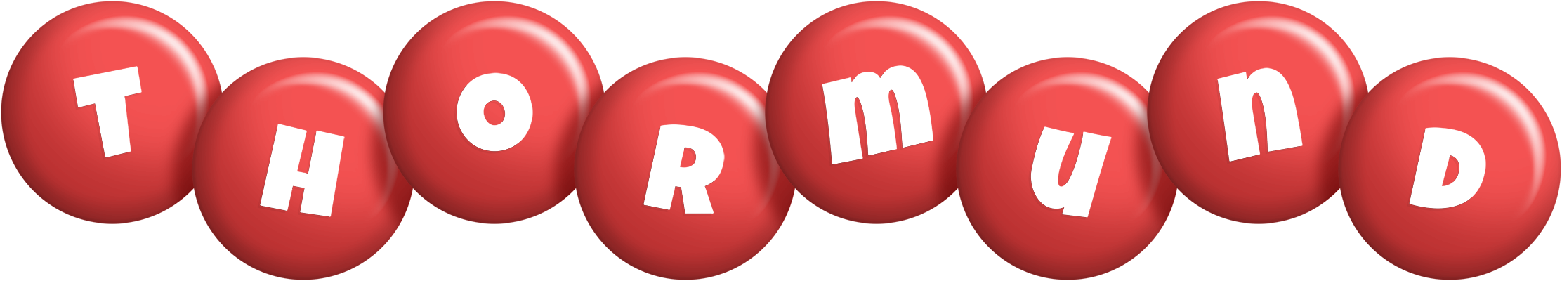Thormund candy-red logo