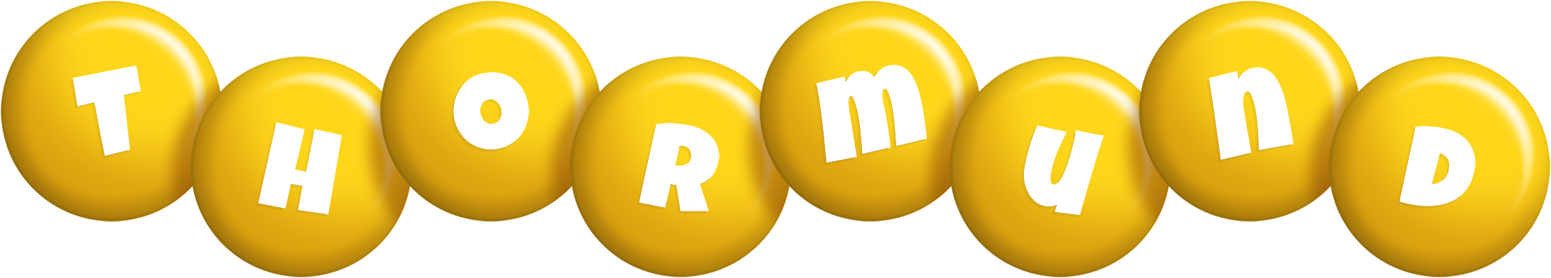 Thormund candy-yellow logo