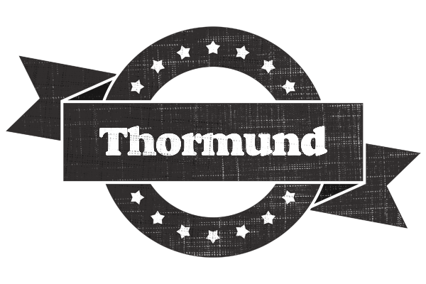Thormund grunge logo