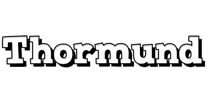 Thormund snowing logo