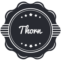 Thorn badge logo