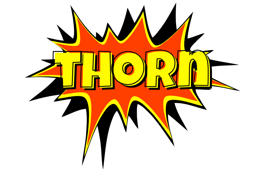 Thorn bazinga logo