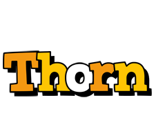 Thorn cartoon logo