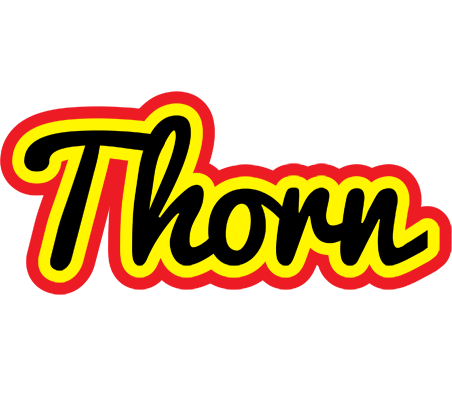 Thorn flaming logo