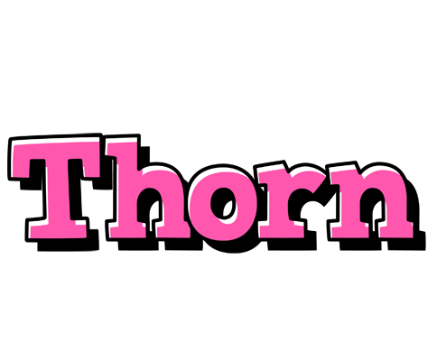 Thorn girlish logo