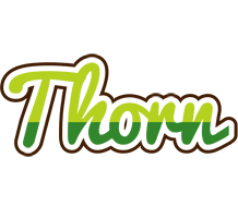 Thorn golfing logo