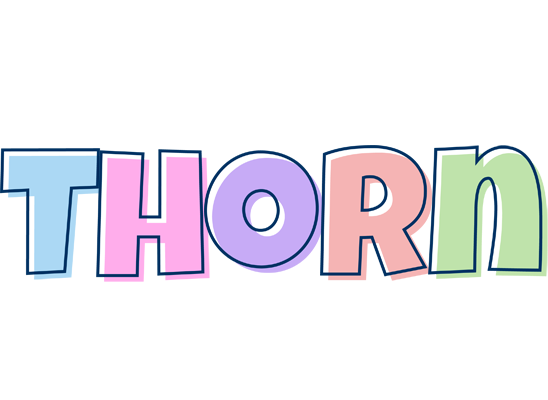 Thorn pastel logo