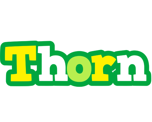 Thorn soccer logo