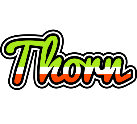 Thorn superfun logo