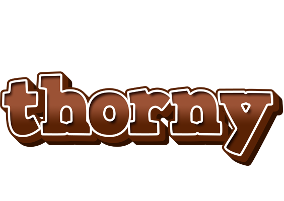 Thorny brownie logo