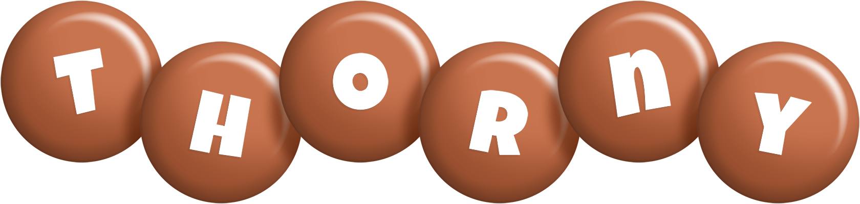 Thorny candy-brown logo