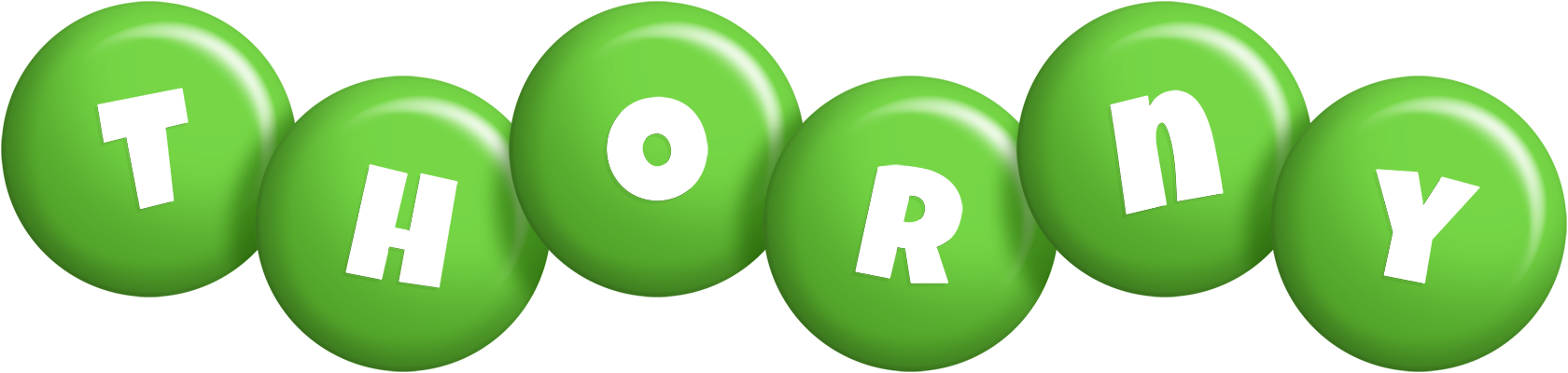 Thorny candy-green logo