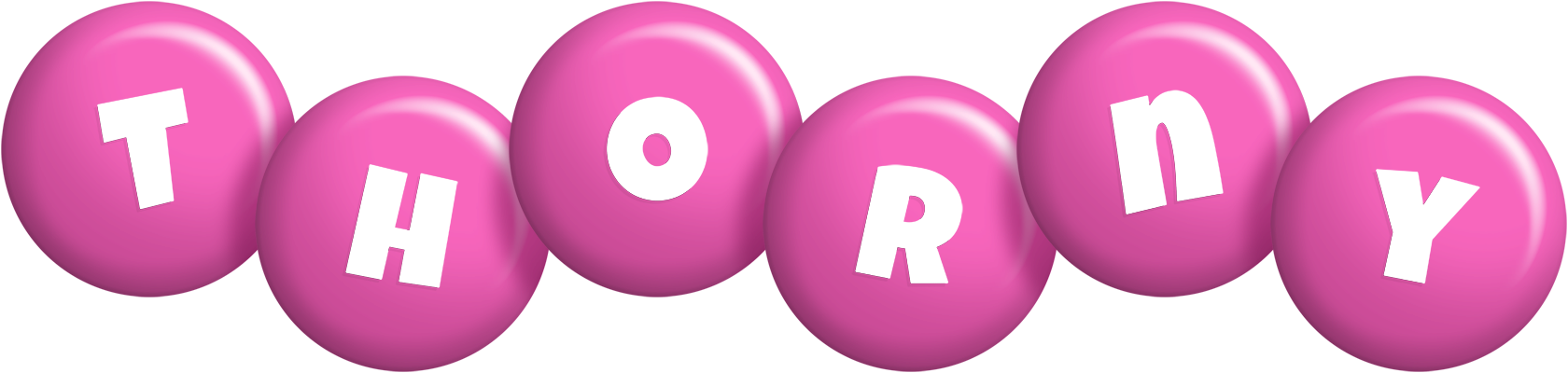 Thorny candy-pink logo