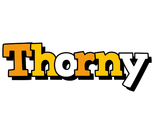 Thorny cartoon logo