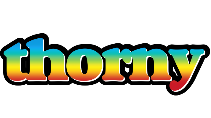 Thorny color logo