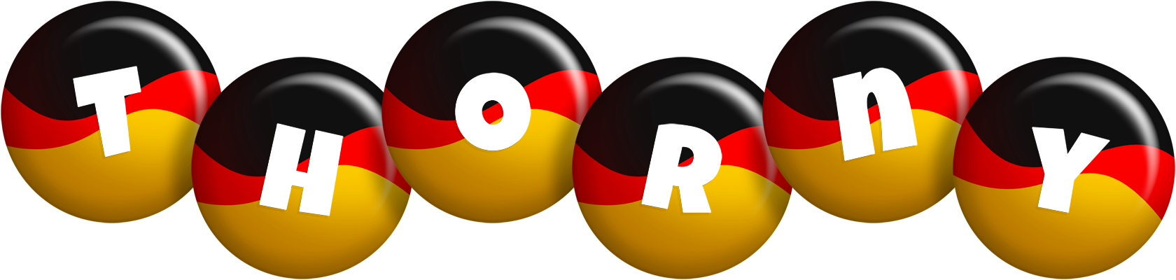 Thorny german logo