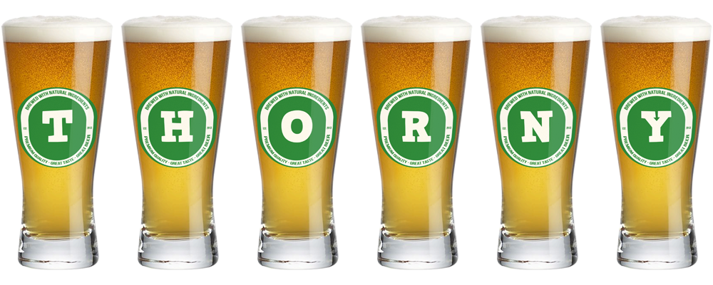 Thorny lager logo