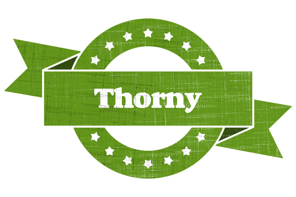 Thorny natural logo