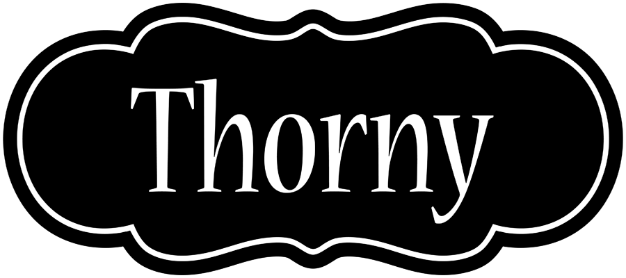 Thorny welcome logo