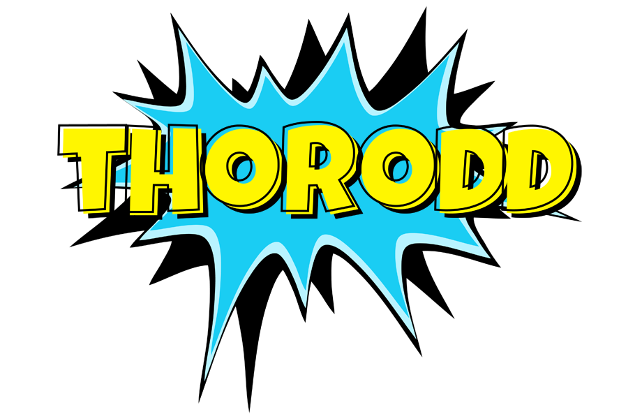 Thorodd amazing logo