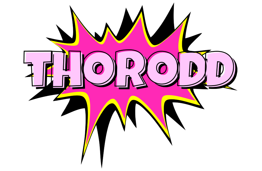 Thorodd badabing logo