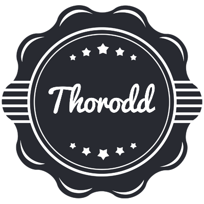 Thorodd badge logo