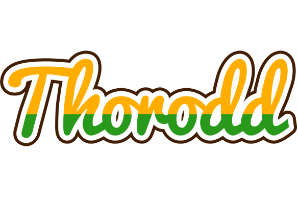 Thorodd banana logo