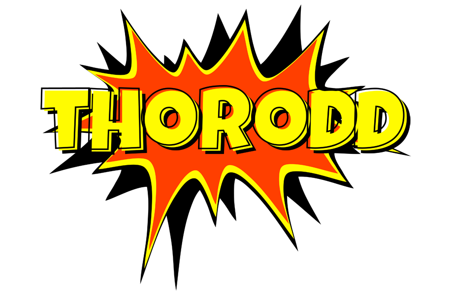 Thorodd bazinga logo