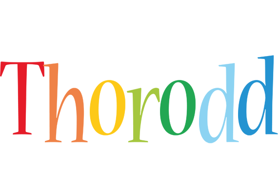 Thorodd birthday logo